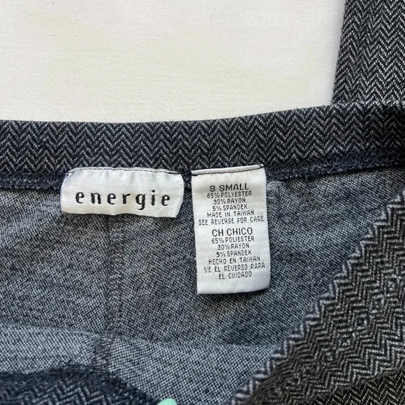 Vintage Y2K Energie Chevron Knit Pants - Picture 3 of 9